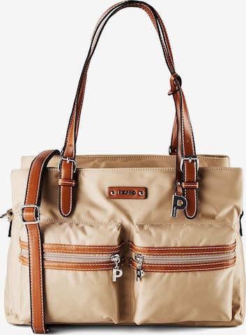 Borsa a spalla di Picard in beige: frontale