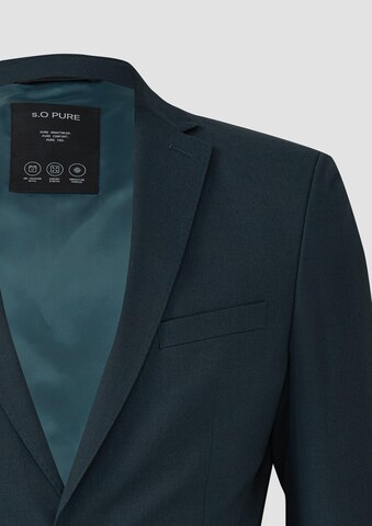 Coupe slim Veste de costume s.Oliver BLACK LABEL en vert