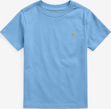 Tricou de la Polo Ralph Lauren pe albastru: față