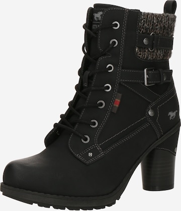 MUSTANG Nauhanilkkurit värissä musta: etupuoli