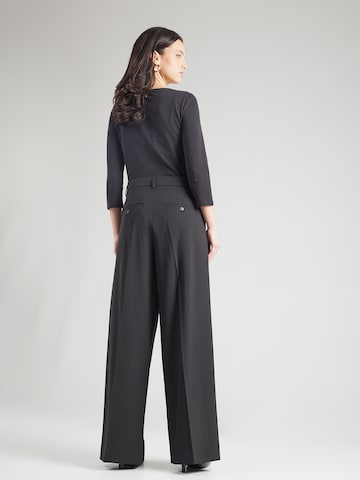 Weekend Max Mara Широкий Брюки со складками 'DASTA' в Черный