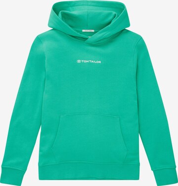 TOM TAILOR Sweatshirt in Green: front