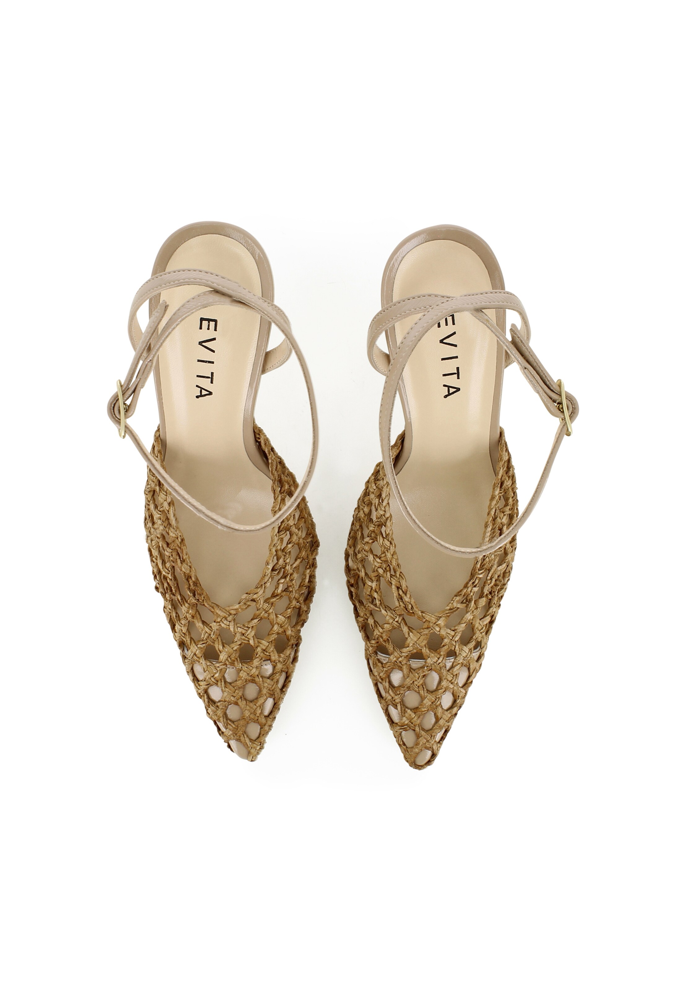 EVITA Pumps 'PIA' in Braun