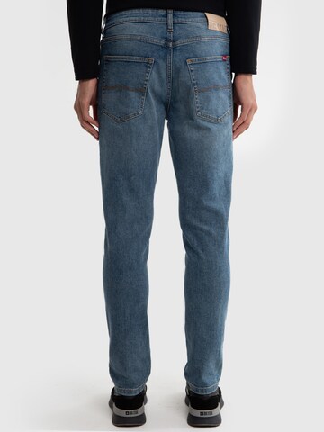 BIG STAR Regular Jeans 'Harper' in Blauw