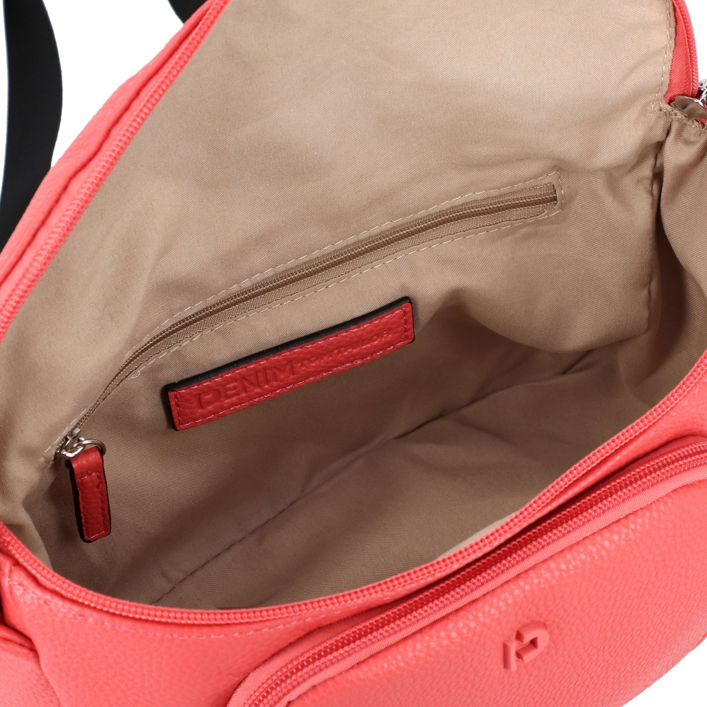 Sac à bandoulière 'Fara' TOM TAILOR DENIM en rouge