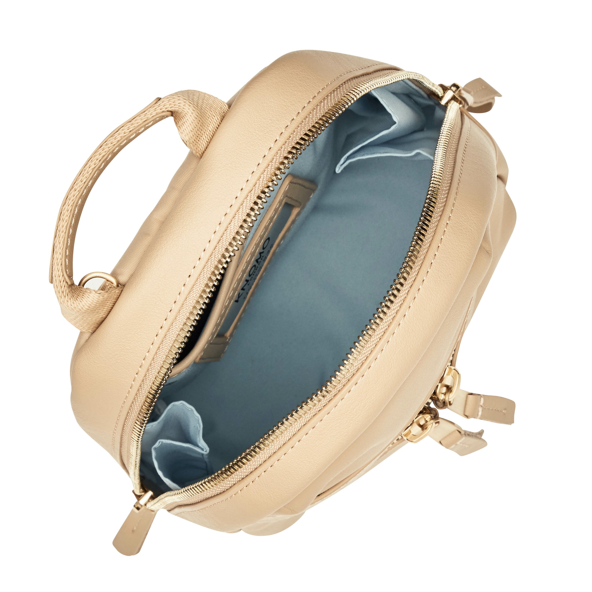 KNOMO Backpack 'Mayfair Luxe' in Beige
