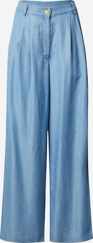 EDITED - Pierna ancha Pantalón 'Jocelyne' en azul: frente
