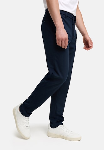 Regular Pantalon chino 'Harngate' Kronstadt en bleu