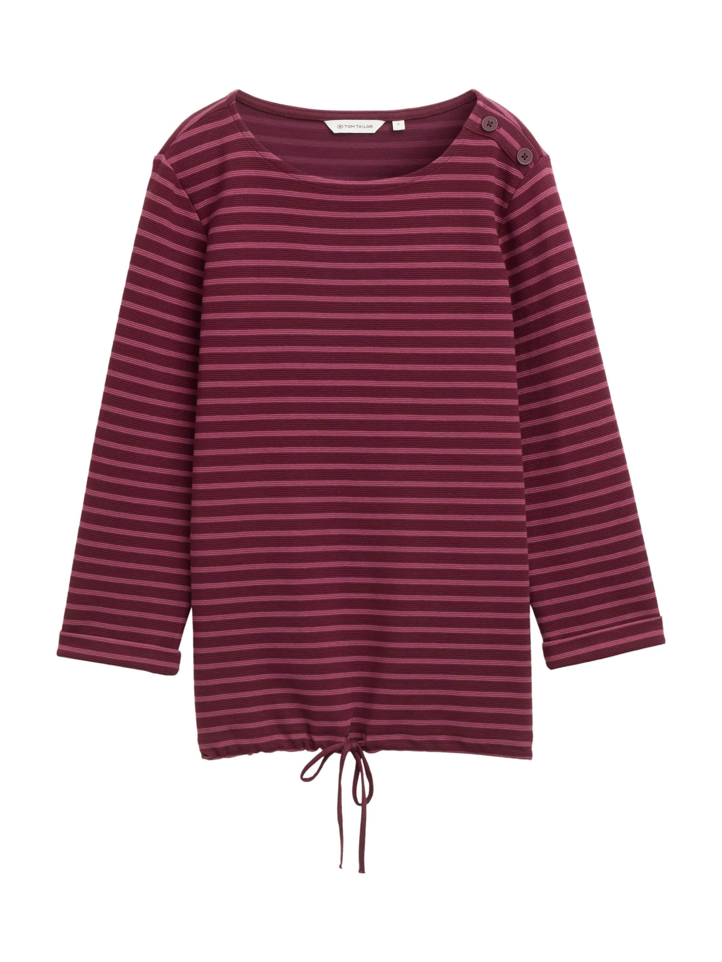 TOM TAILORMajica - crvena boja: prednji dio