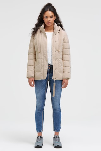 Soccx Between-Season Jacket in Beige