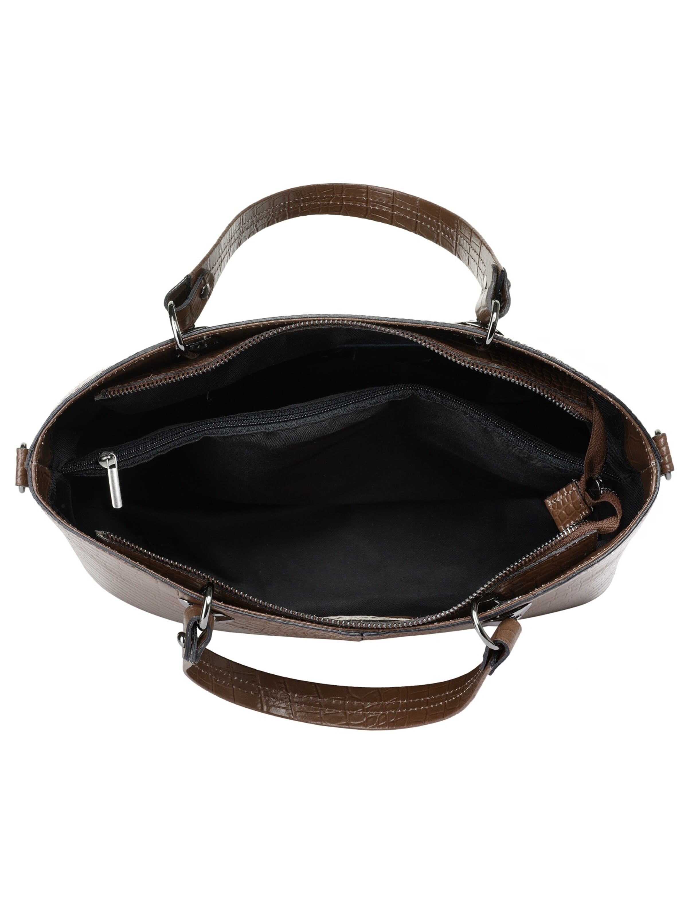 Cluty Handbag in Brown