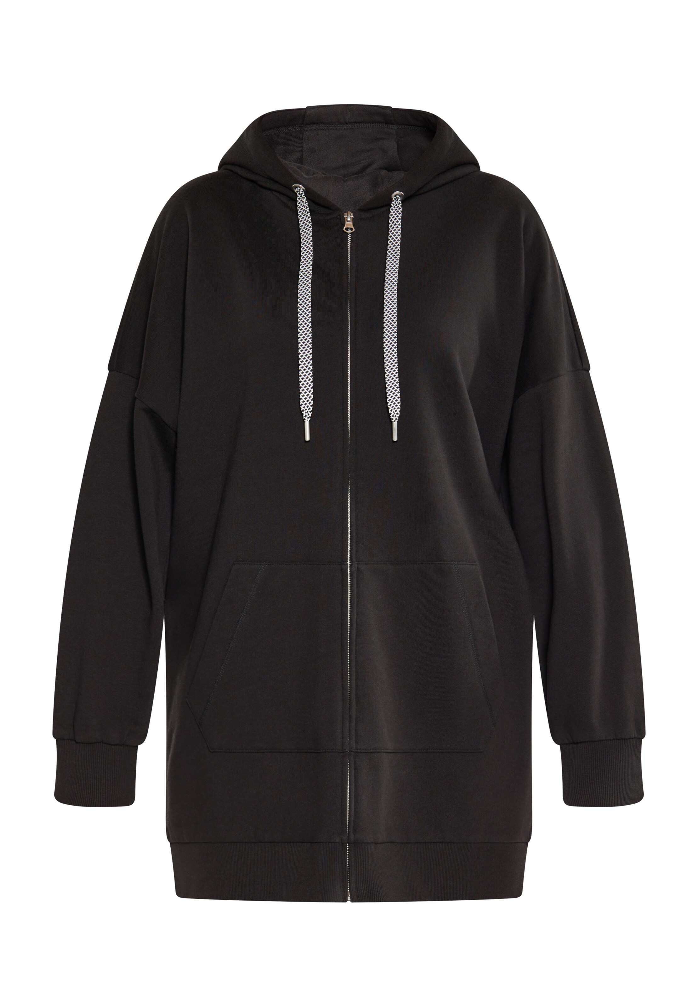 usha BLUE LABEL Sweatjacka i svart: framsida