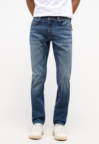 MUSTANG Slimfit Jeans 'Oregon' in Blauw: voorkant