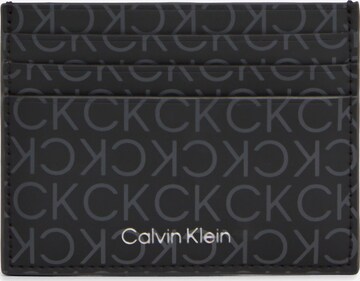 Portofel de la Calvin Klein pe negru: față