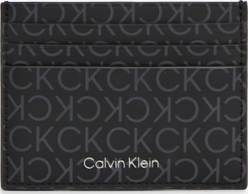 Porte-monnaies Calvin Klein en noir : devant