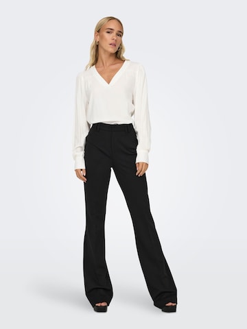 ONLY Flared Pleated Pants 'PEACH' in Black
