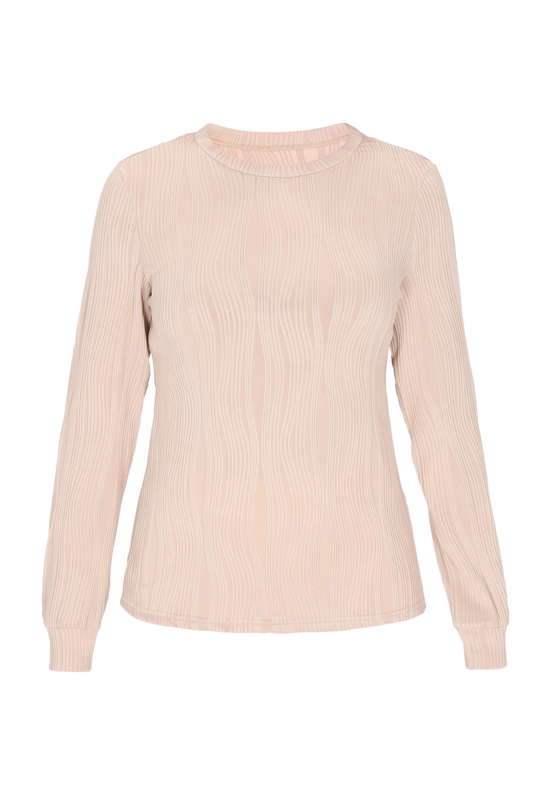 MIMO Shirt 'Everyday Fashion' in Beige: Vorderseite