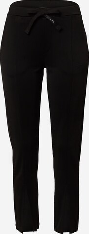 Coupe slim Pantalon 10Days en noir : devant