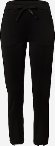 10Days Slim fit Pants in Black: front