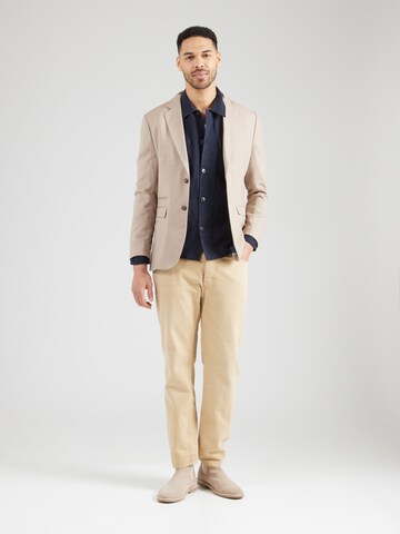 SELECTED HOMME Regular fit Button Up Shirt 'SLH-Leroy Sun' in Blue