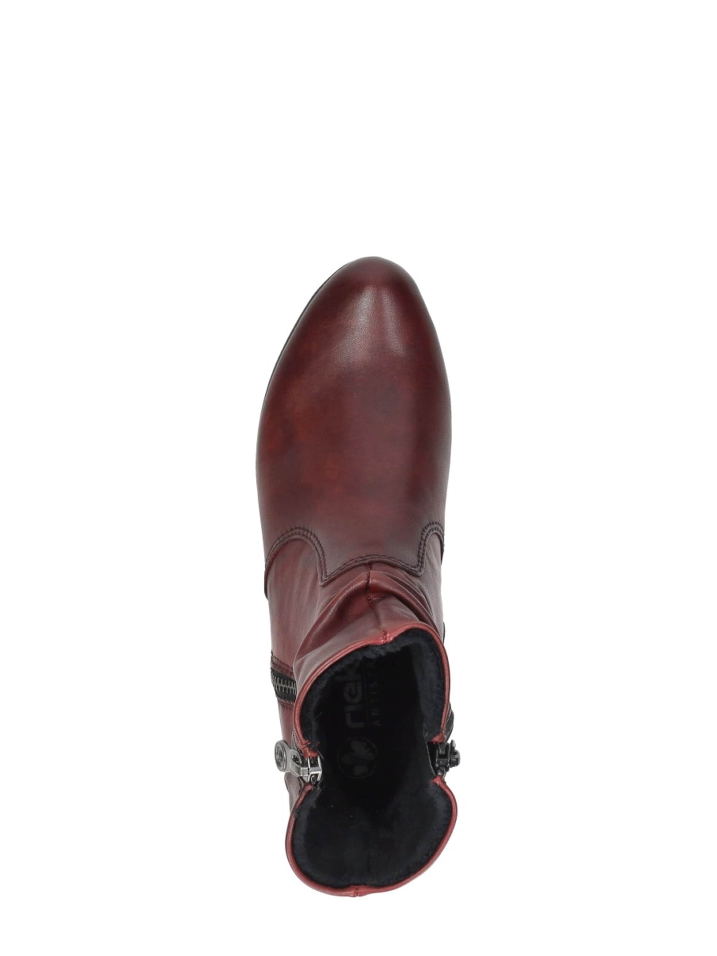 Rieker Boots 'Enkellaarsjes Hak' in Red