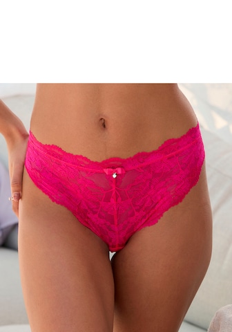 VIVANCE - Tanga em rosa: frente