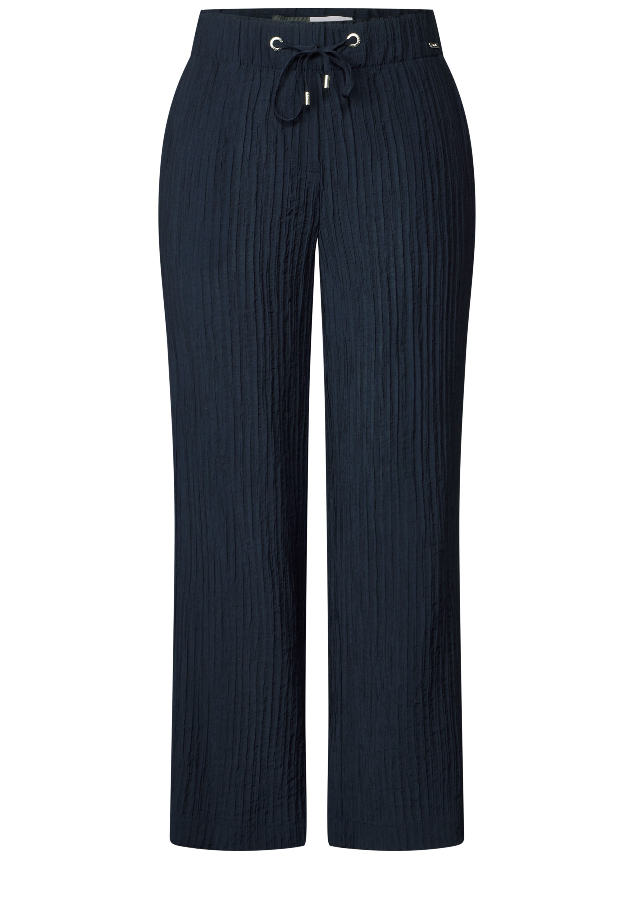 CECIL Loose fit Pants in Blue: front
