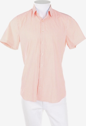 Digel Button Up Shirt in M in Orange: front