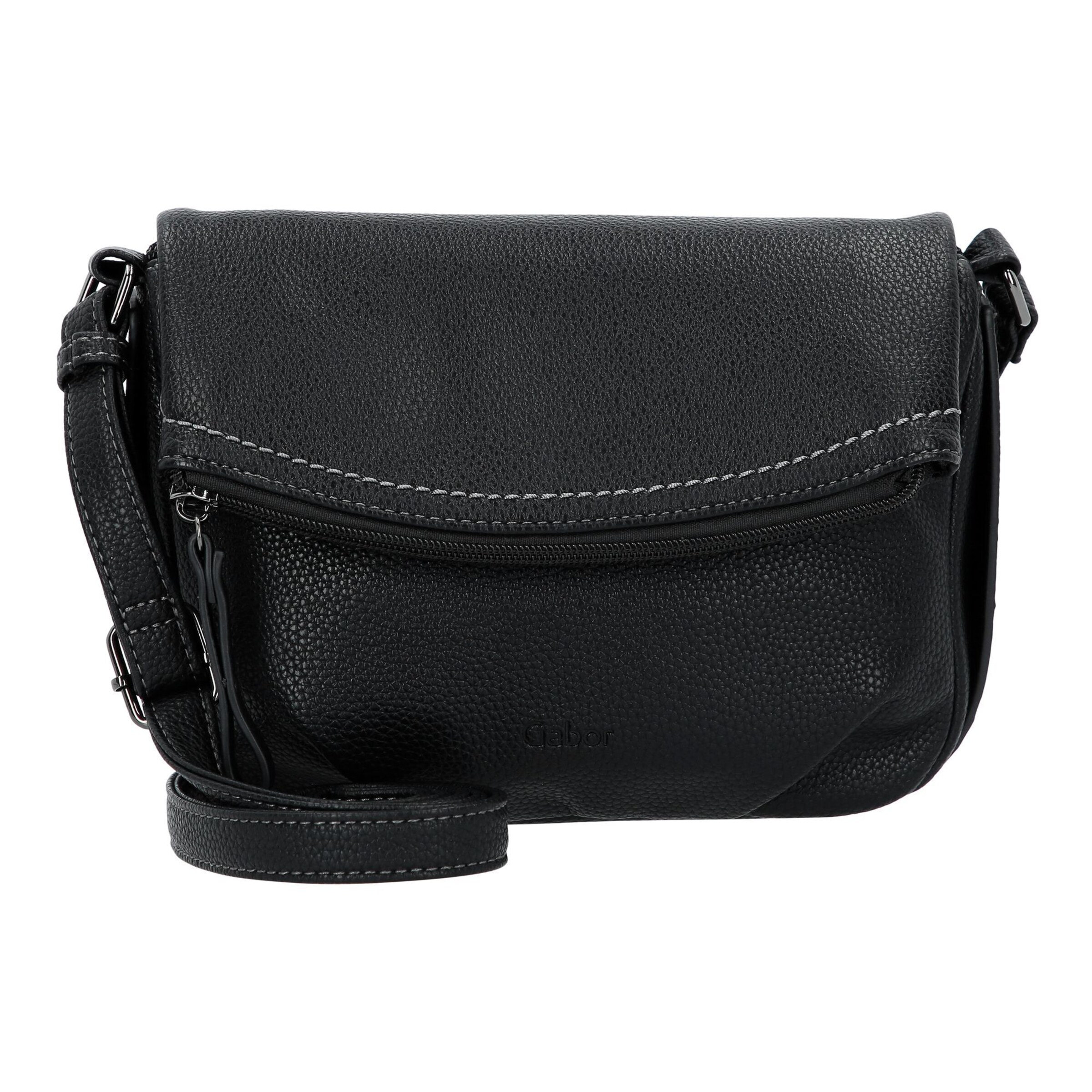 GABOR Schoudertas 'Mabel' in Zwart: voorkant