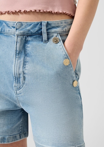 QS Regular Jeans in Blauw