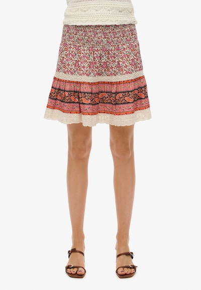Superdry Skirt in Pink / Red / Black / White, Item view