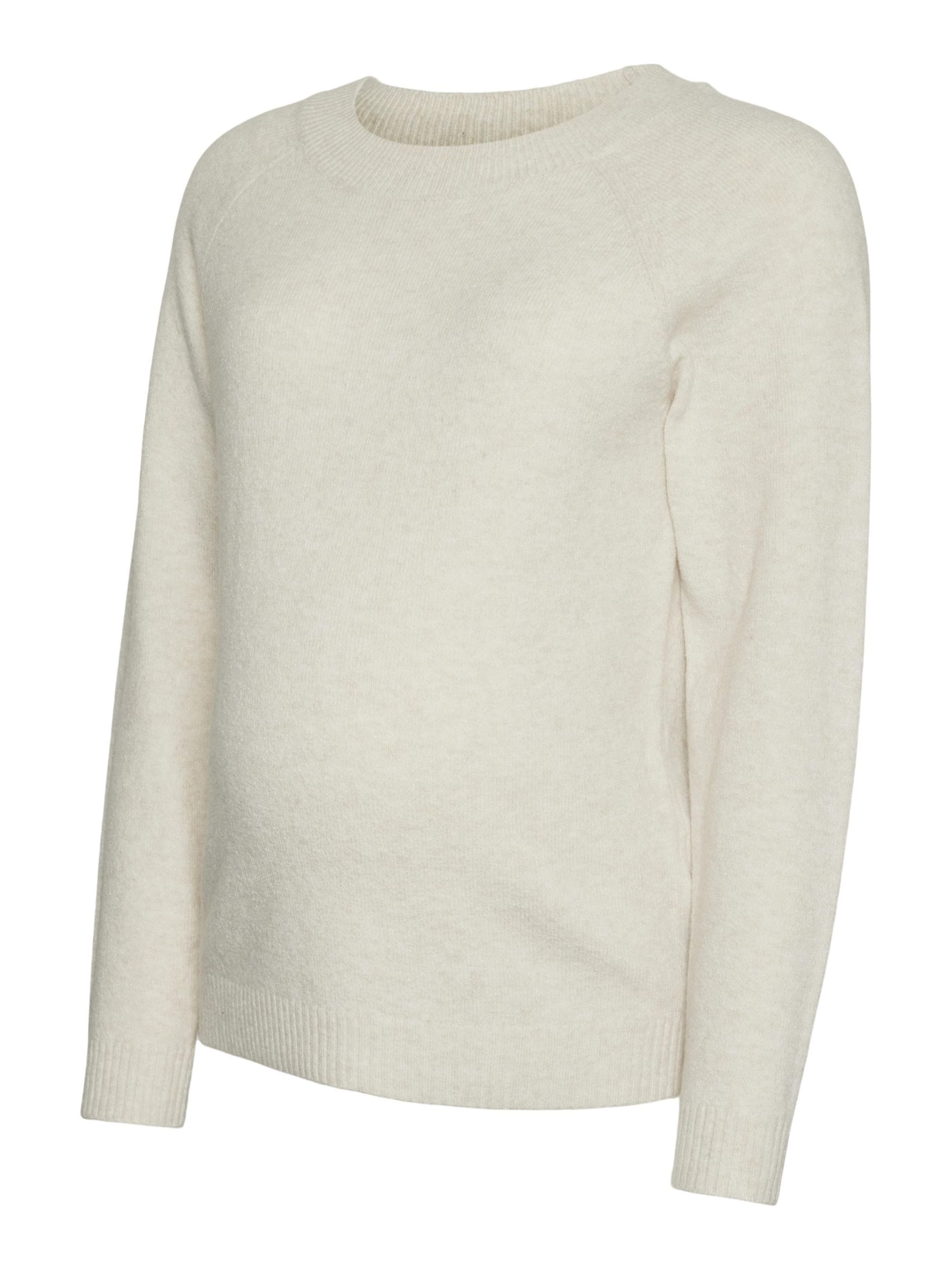 Vero Moda Maternity Свитер 'VMMDoffy' в Бежевый: спереди