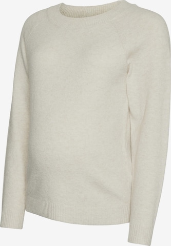 Vero Moda Maternity Neulepaita 'VMMDoffy' värissä beige: etupuoli