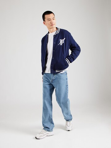 JACK & JONES Loose fit Jeans 'JJIEDDIE JJORIGINAL' in Blue
