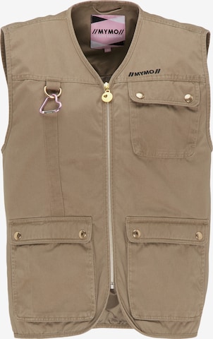 MYMO Bodywarmer in Bruin: voorkant