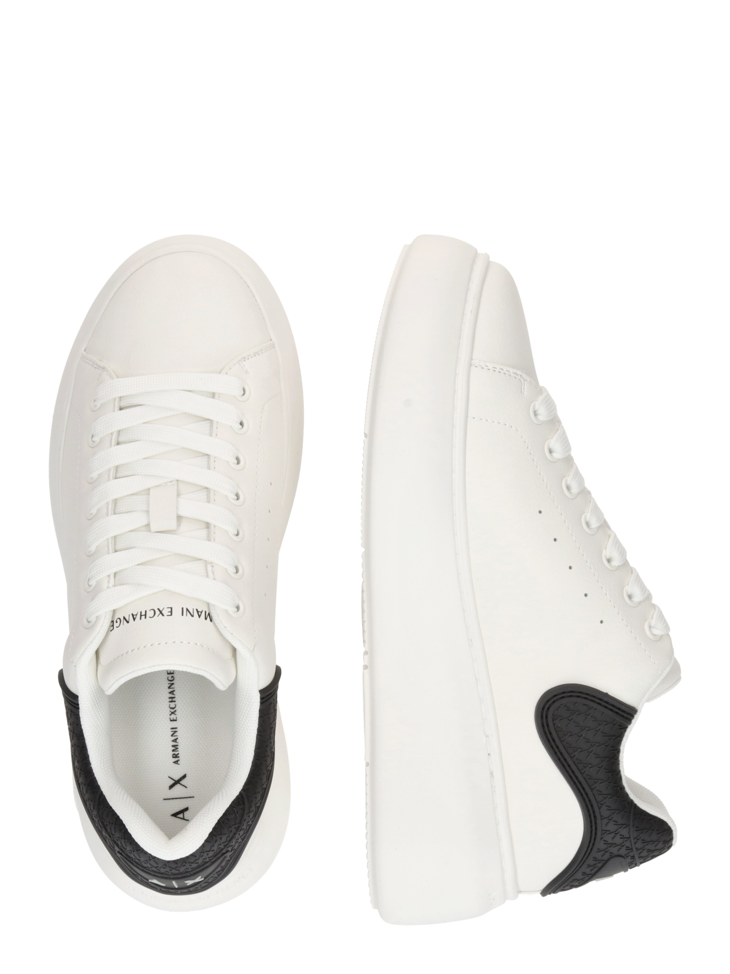 Baskets basses ARMANI EXCHANGE en blanc