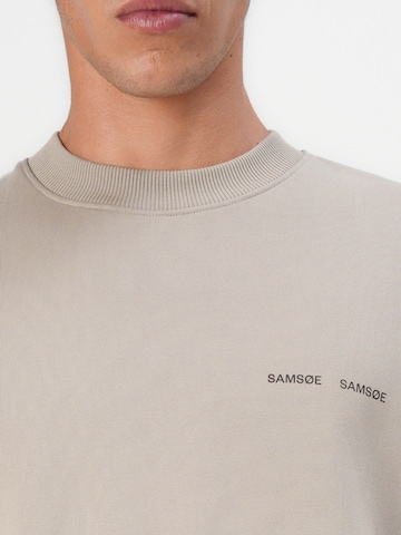 Samsøe Samsøe Свитшот 'Norsbro' в Серый
