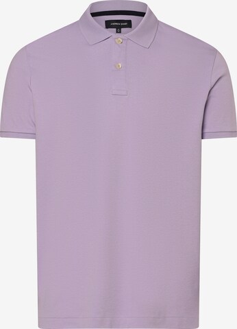 Andrew James Shirt in Purple: front