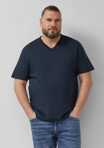 s.Oliver Shirt in Blauw: voorkant