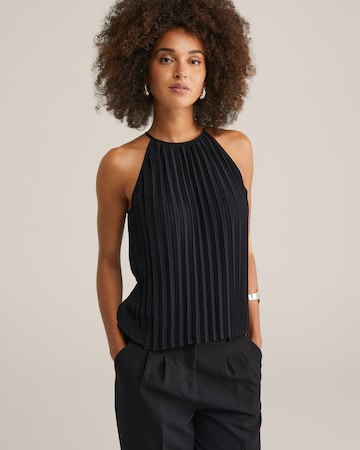 Top di WE Fashion in nero: frontale