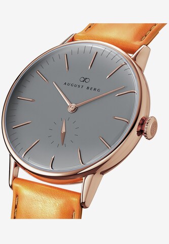 August Berg Analog Watch 'Serenity' in Grey