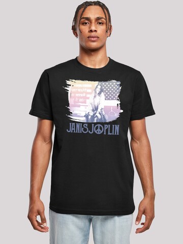 T-Shirt F4NT4STIC en noir : devant