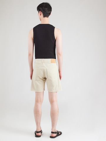 JACK & JONES - Regular Calças de ganga 'JJIRICK JJORIGINAL' em bege