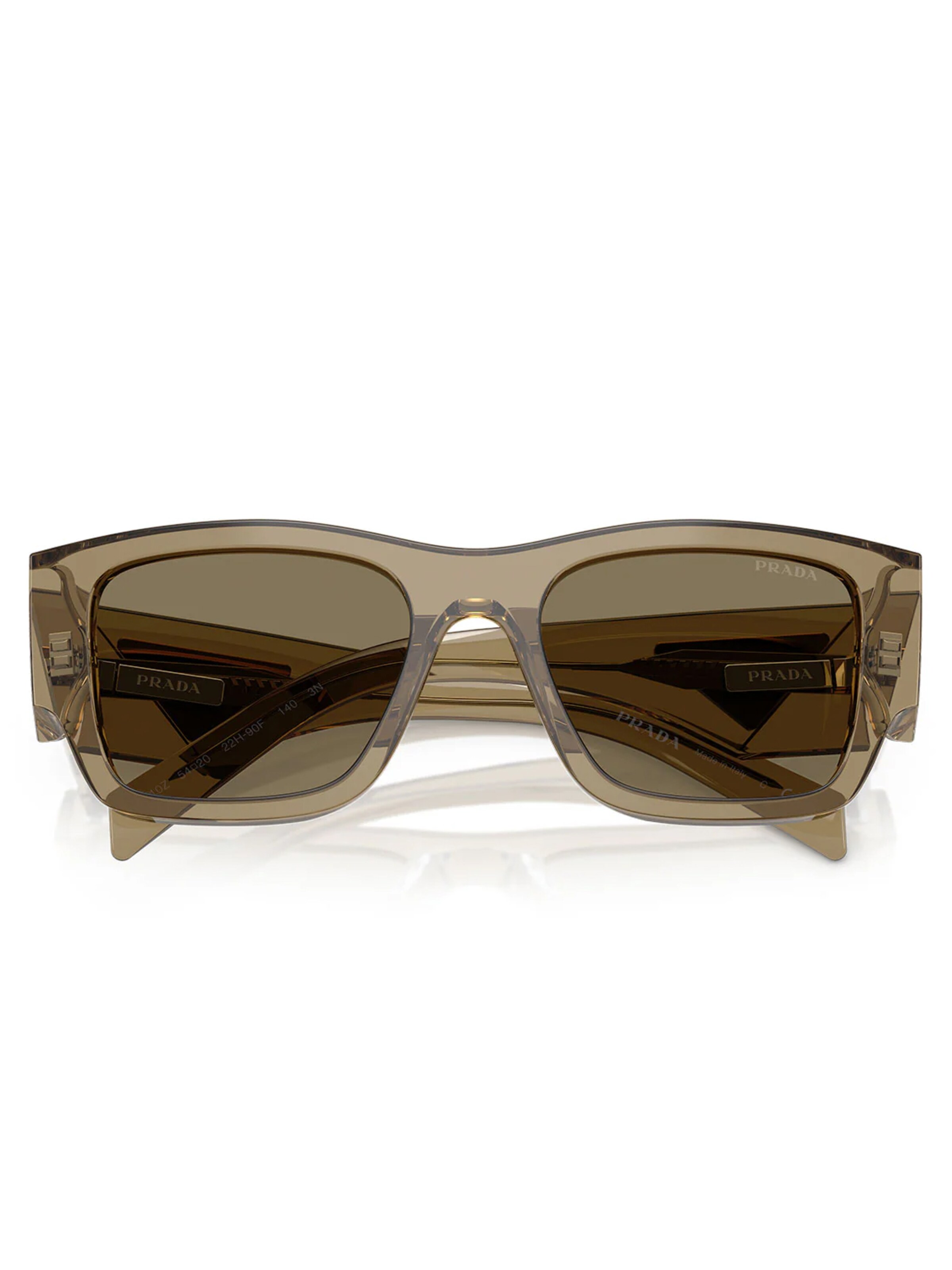 PRADA Zonnebril 'Prada  PR10ZS 22H90F' in Bruin