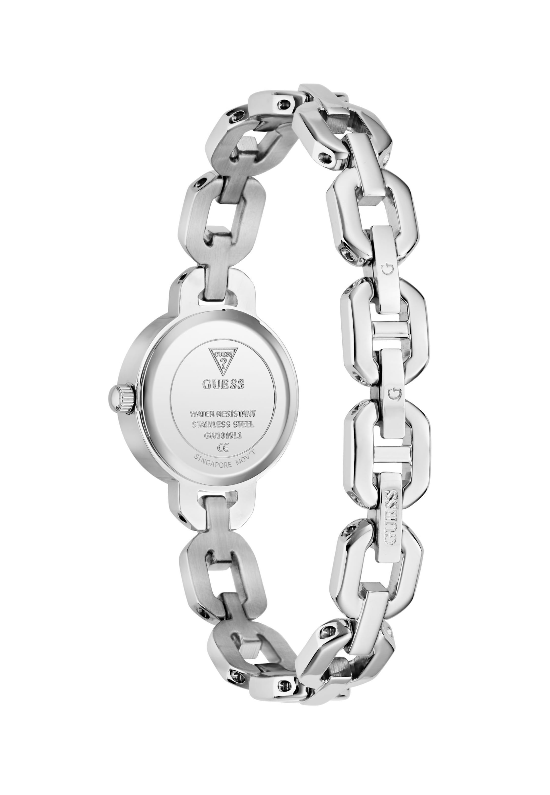 GUESS Analog watch 'SIREN' in Silver