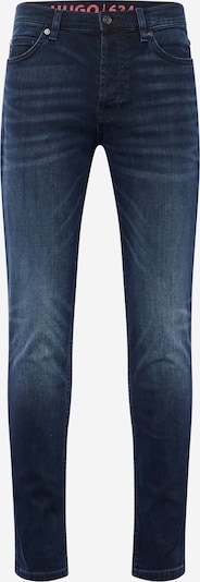HUGO Red Jean en bleu marine / rouge, Vue avec produit