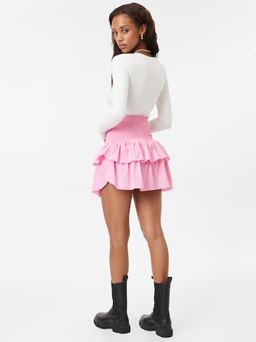 Neo Noir Skirt 'Carin' in Pink