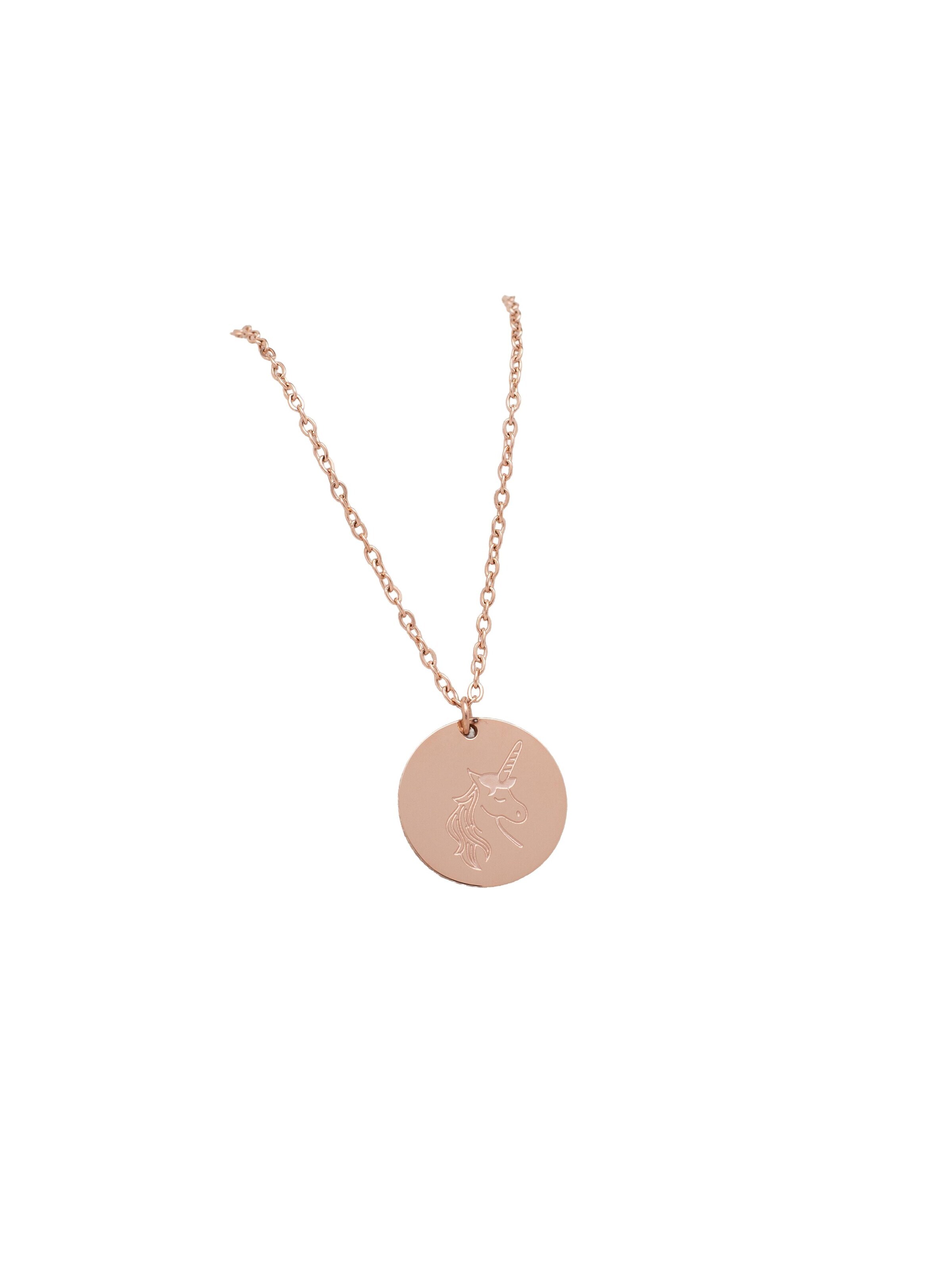 LUUK LIFESTYLE Necklace in Gold: front
