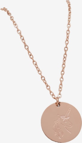 LUUK LIFESTYLE Necklace in Gold: front