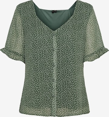 VERO MODA - Blusa 'Caro' em verde: frente